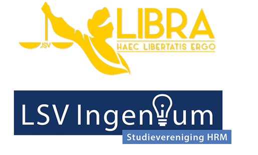 Logo boven: LSV Libra. Logo beneden: LSV Ingenium