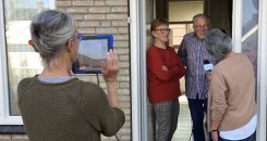 Senioren maken filmpjes in het kader van participatief video-onderzoek - Werkplaats Sociaal Domein Den Haag en Leiden