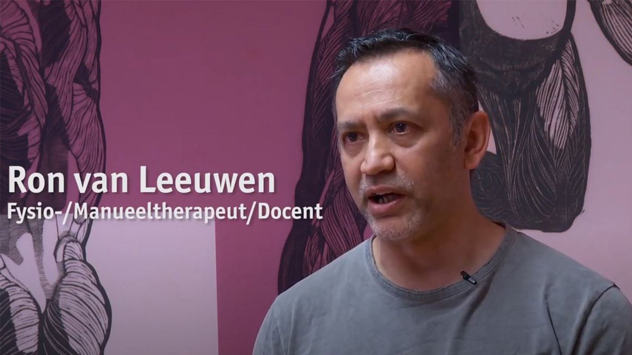 YouTube still - docent Ron van Leeuwen - Master Fysiotherapie en Wijkgerichte-Beweegzorg