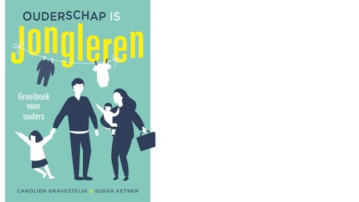 Foto van de cover van het boek 'ouderschap is jongleren'