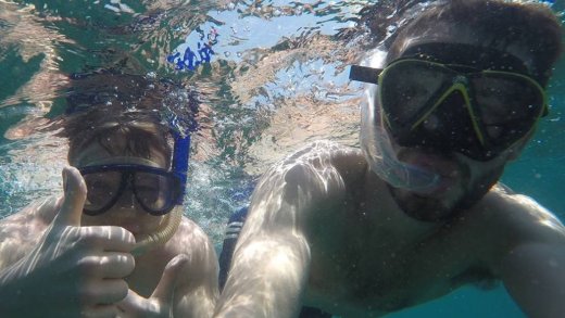 Foto van het Snorkelen