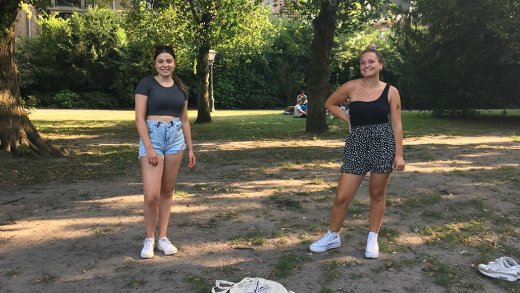 Foto van Tisha en Jenna tijdens EL CID 2020