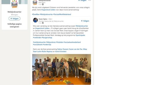 Foto van een LinkedIn post (https://www.linkedin.com/feed/update/urn:li:activity:6932591528146030592/)