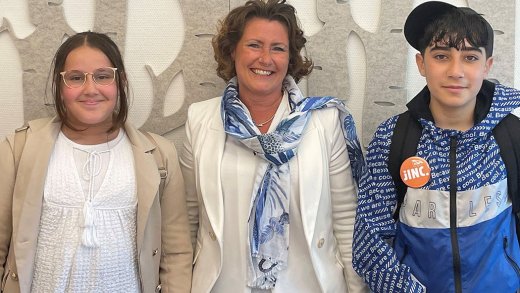 foto van Khawla, Angelien Sanderman en Dlovan