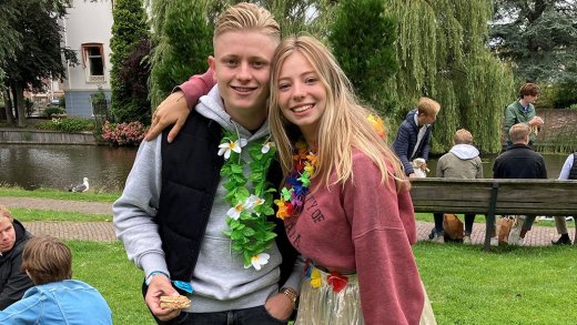 foto van Daan en Liselotte