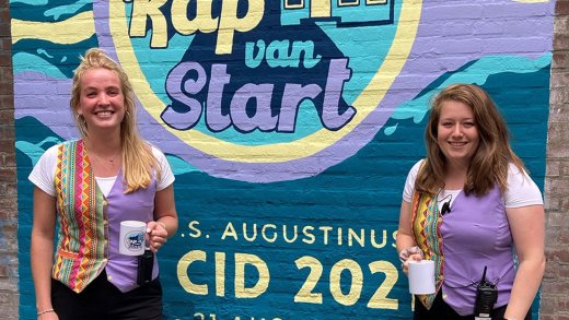 foto van Nina en Anna