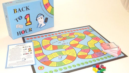 foto van het spel 'back to 1 hour'
