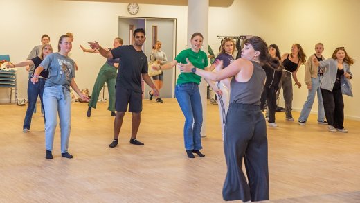 foto van een dansworkshop tijdens EL CID 2022