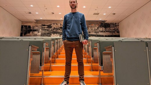 Docent Jorrit Kreukniet docent van het jaar
