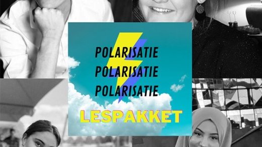 foto van het lespakket polatisatie
