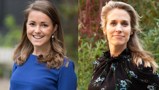 foto van Stacey van Voorbergen en Ilona van Opdorp