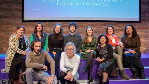foto van het team van de Kennisdiner 2020