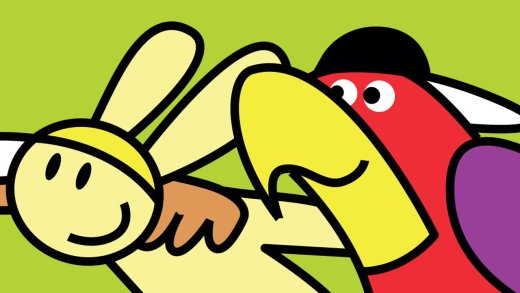 Konijn en vogel uit Kanjertraining