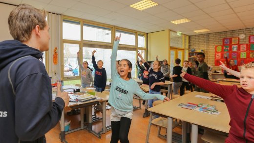 Springen in de klas mppo