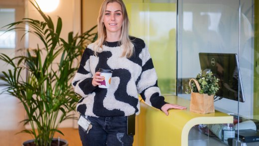 Cindy - student Verpleegkunde bij Hogeschool Leiden en sociaal werker bij Rivierduinen