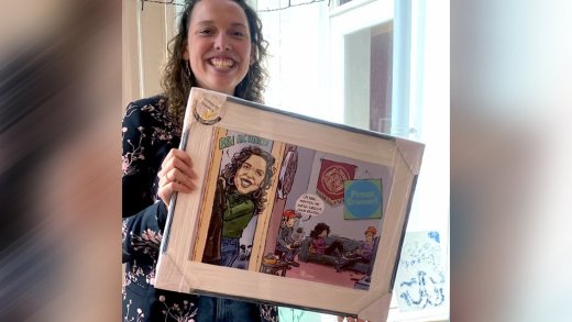 Claire van Megen is Leidsch Dagblad Persoon van het Jaar