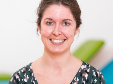 Portretfoto van docent Marjon Brinkman