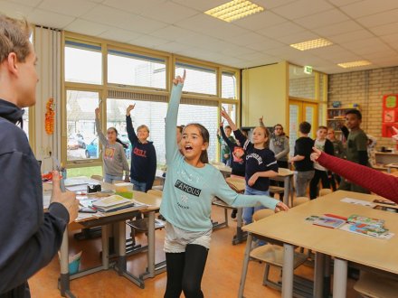 Springen in de klas mppo