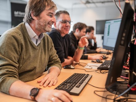 Studenten van Master Digital forensics