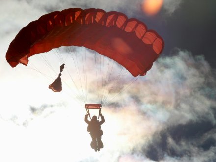 Risicovol gedrag, parachute springen