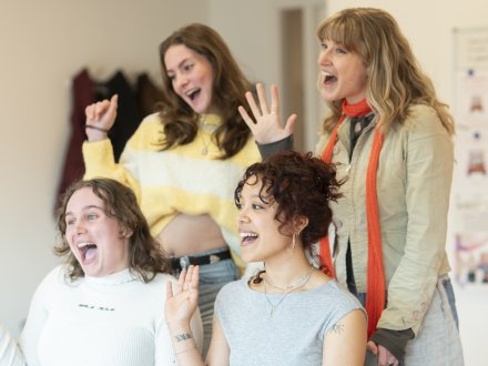 Studenten Vaktherapie in lokaal