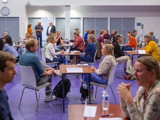 Foto van de dag van de verpleging op Hogeschool Leiden