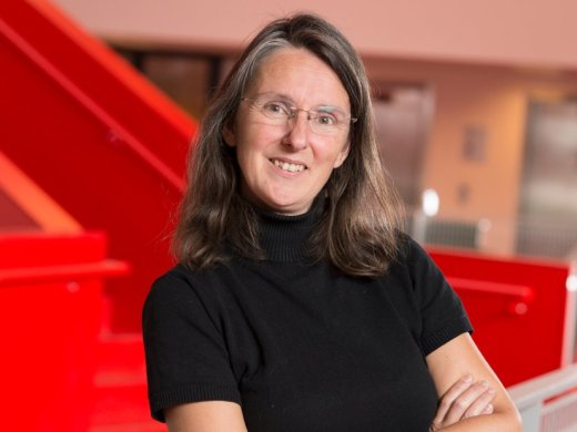 Docent Hendrien Kaal op de hogeschool Leiden