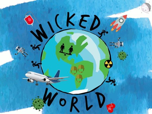 Logo van het wicked world traject