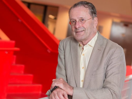 Lector Willem van Leeuwen op de hogeschool