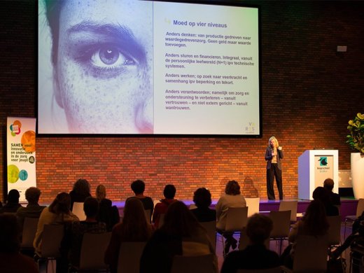 Sfeerimpressie congres professionele moed