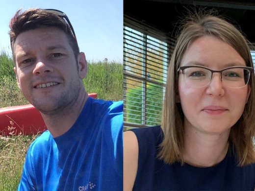 Foto van docenten Tim Frijters en Rachel van Egeraat-Verbeek
