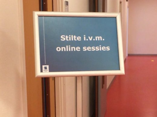 foto van de eerste online introductiedag