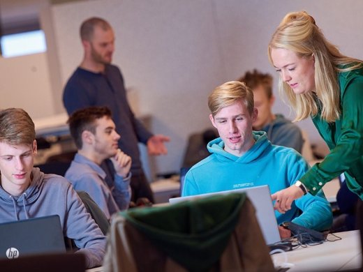 foto van studenten