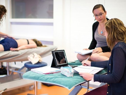 foto van een stage fysiotherapie