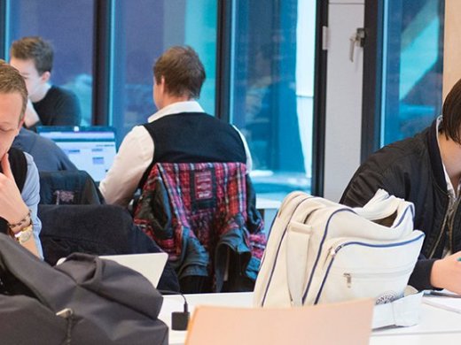 foto van studenten