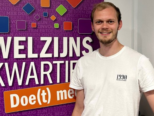 Pieter Messemaker, vierdejaarsstudent Sociaal Werk