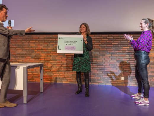 Wiep Staal wint de Onderwijs & Onderzoek Innovatieprijs 2025.