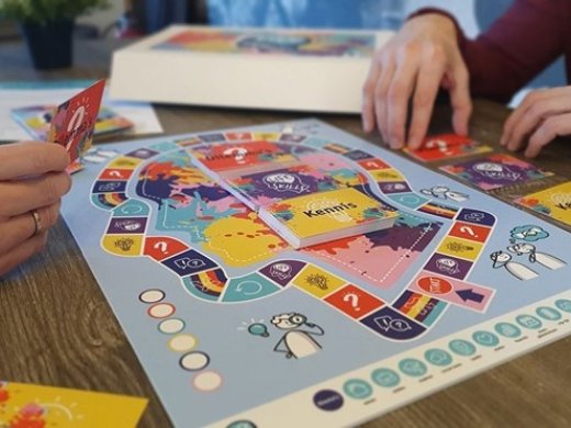 Het bordspel Life Skills, ontwikkeld in co-creatie met studenten en docenten van Hogeschool Leiden