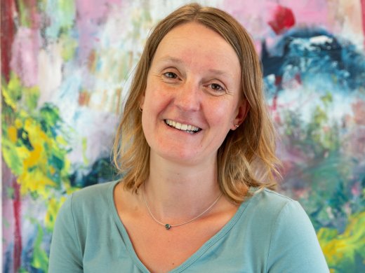 Portretfoto van docent Judith Steenhorst