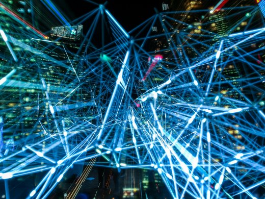abstracte weergave van artificial intelligence