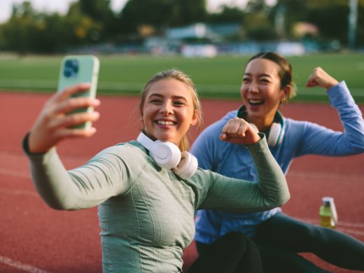 studenten atletiekbaan