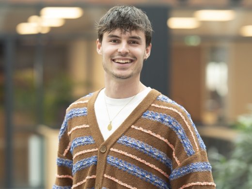 Pelle student vaktherapie - muziektherapie