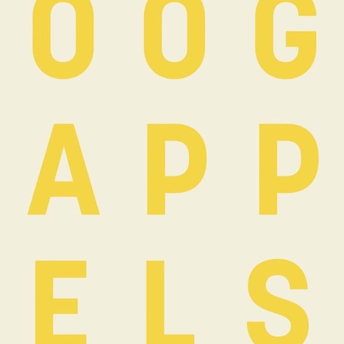 foto van het logo van de podcast echte oogappels