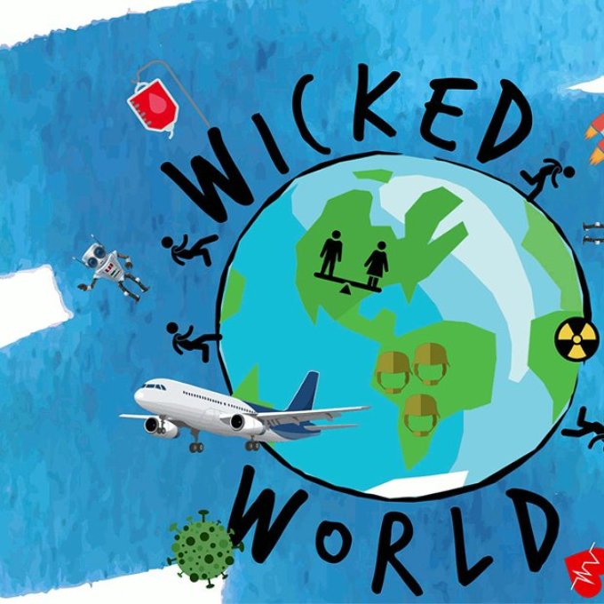 Logo van het wicked world traject