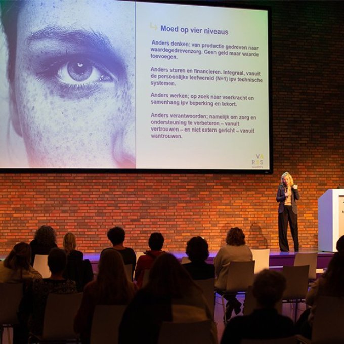 Sfeerimpressie congres professionele moed