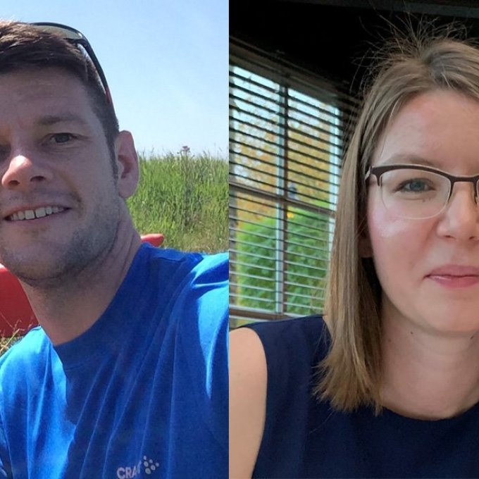 Foto van docenten Tim Frijters en Rachel van Egeraat-Verbeek