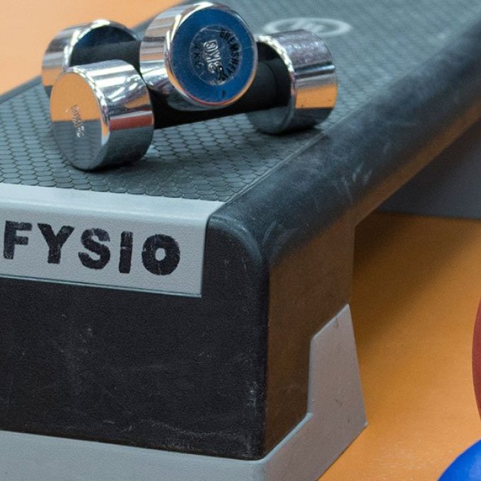 foto van oefenmaterialen voor fysiotherapie