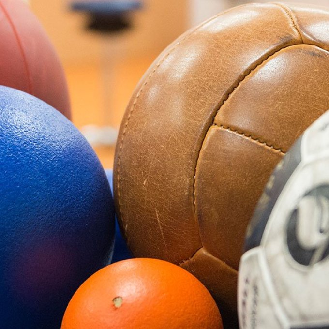 foto van ballen voor verschillende sporten