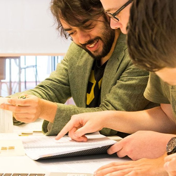 foto van HBO-rechten studenten