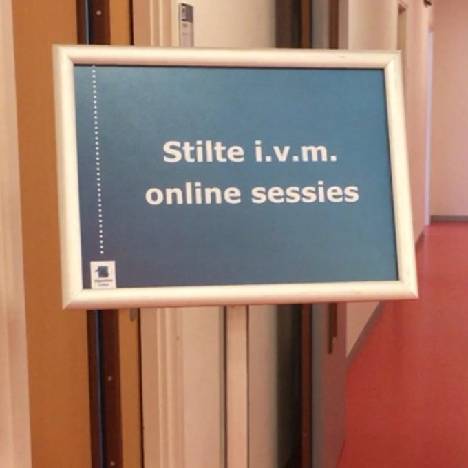 foto van de eerste online introductiedag